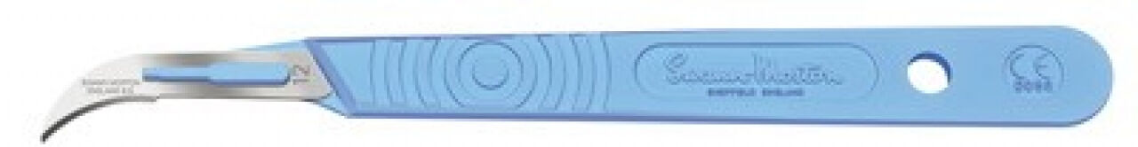 Swann morton scalpel met heft maat 12 per 10 stuks 
