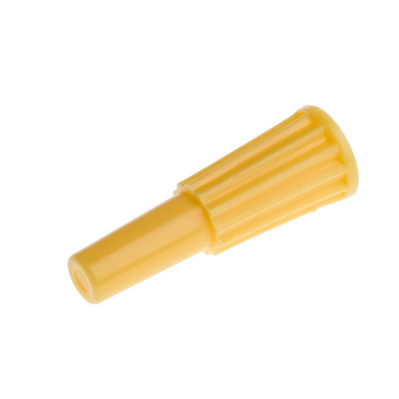 PROT CAP YELLOW LUER per 100 stuks