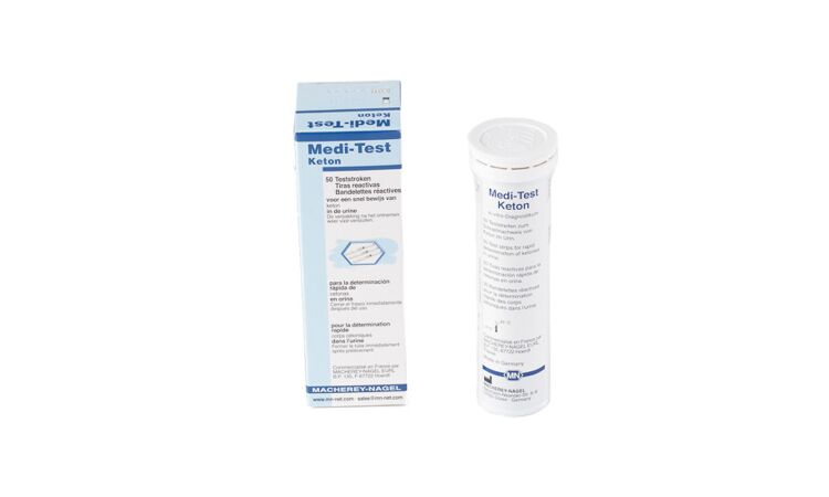 Macherey-Nagel Medi-Test ketonen urinestrips per 50 stuks - afbeelding 0