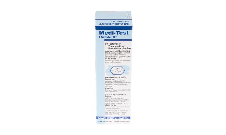 Macherey-Nagel Medi-Test Combi 9 urinestrips per 50 stuks - afbeelding 0