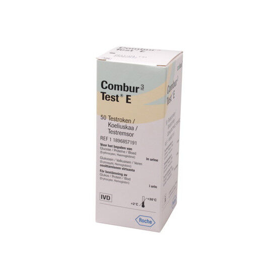 Roche Combur 3e teststrips per 50 stuks