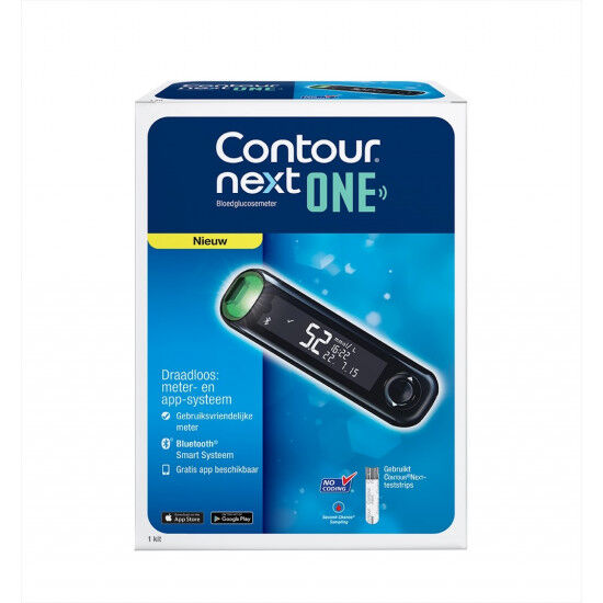 Contour Next ONE bloedglucosemeter per stuk - afbeelding 0