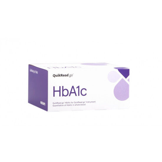 QuikRead go HbA1c cuvetten per 25 stuks