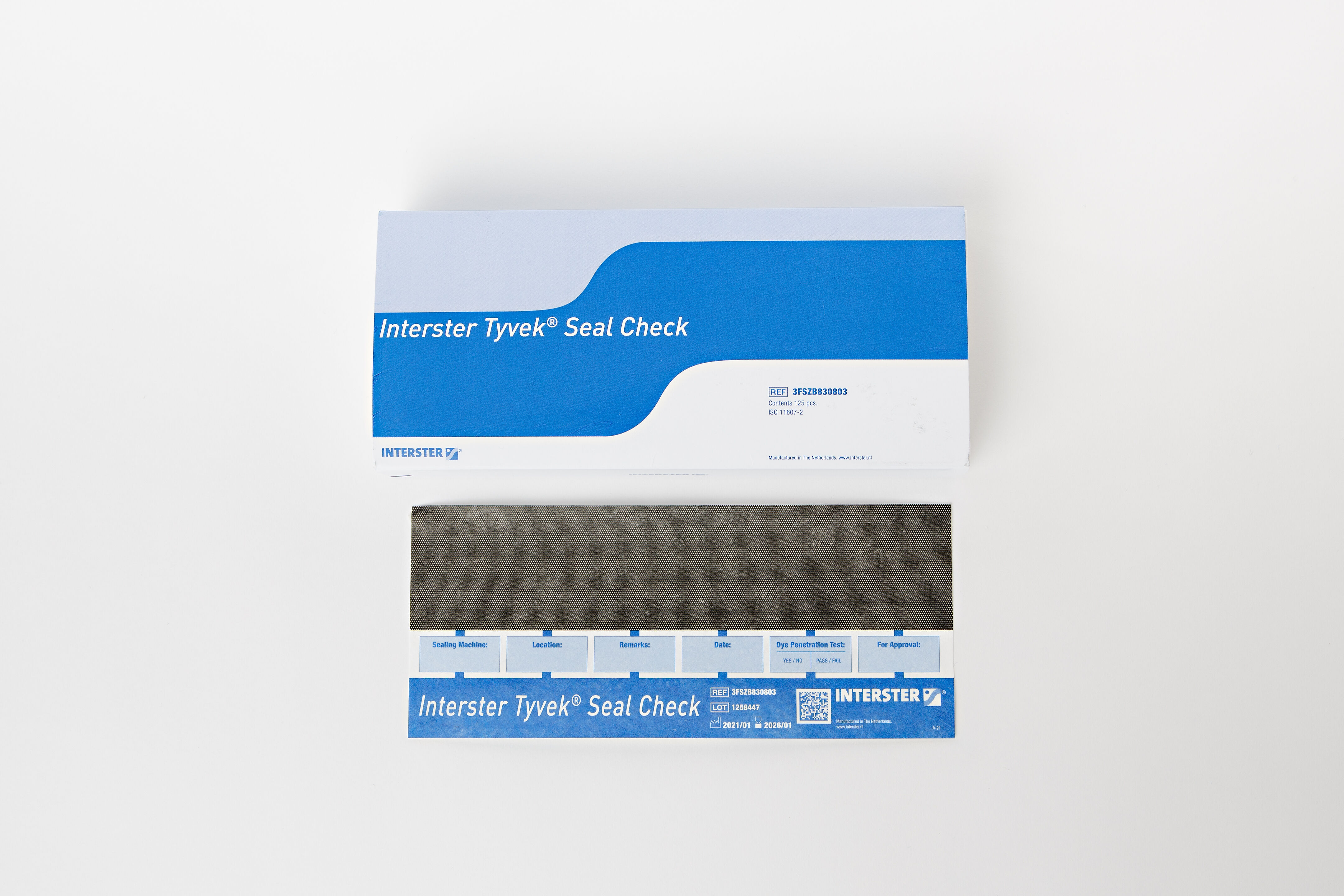 Interster TDS Tyvek Seal Check (125 stuks) - afbeelding 0