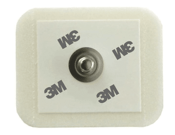 3M Red Dot ECG elektroden foam basis klevende gel 3,2 x 4 cm per zak 50ST - afbeelding 0