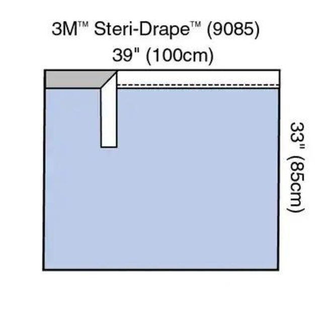 3M Steri-Drape Zelfklevend afdeklaken 100 cm x 85 cm per 30st.