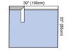 3M Steri-Drape Zelfklevend afdeklaken 100 cm x 85 cm per 30st.