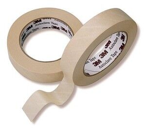 3M Comply autoclaaf sterilisatietape per stuk Wit 1,8cm x 55m