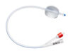 Foley Catheter 100% Silicone, 2-way, CH18/30ml per 5 st