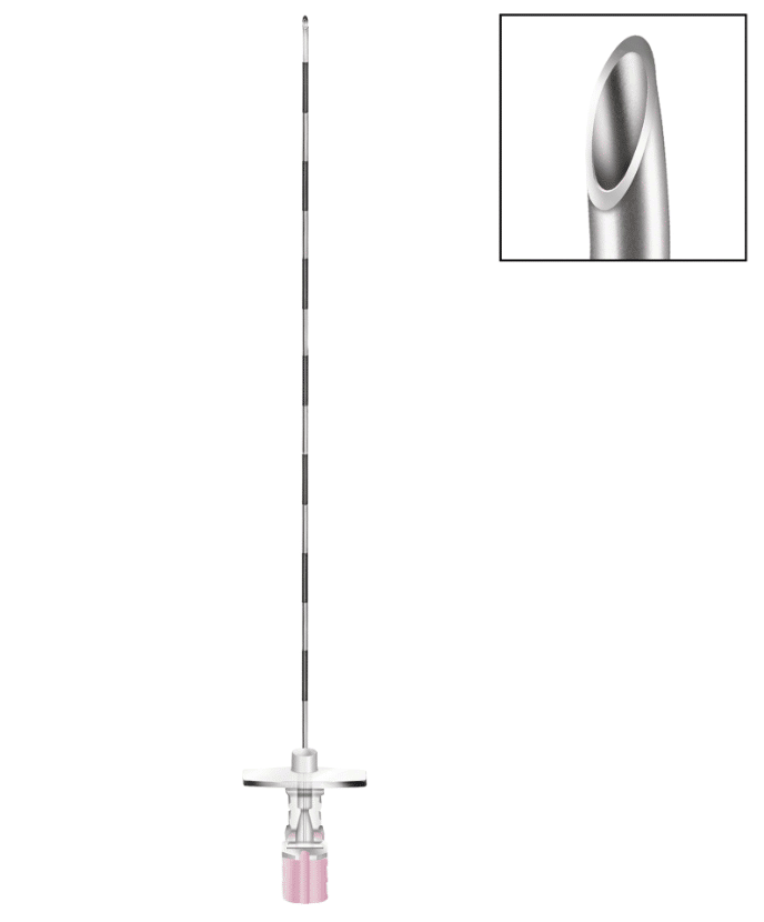 B.Braun Perican Tuohy Epidruaal naald 18G X 150mm roze 25 st - afbeelding 0