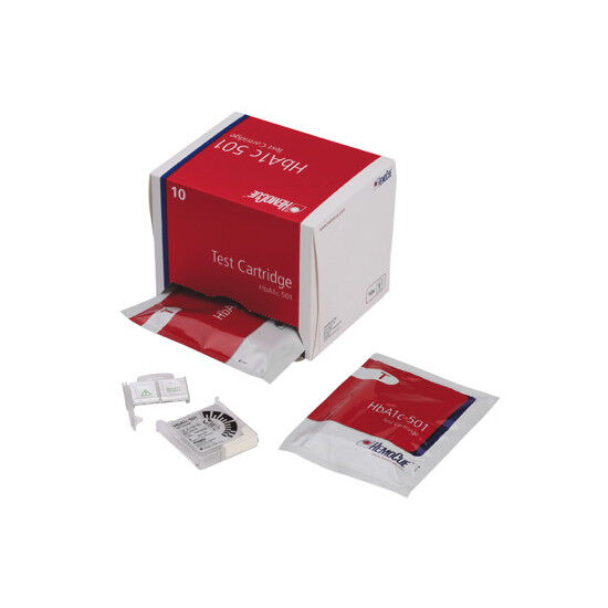 HemoCue HbA1c 501 testcartridges per 10ST
