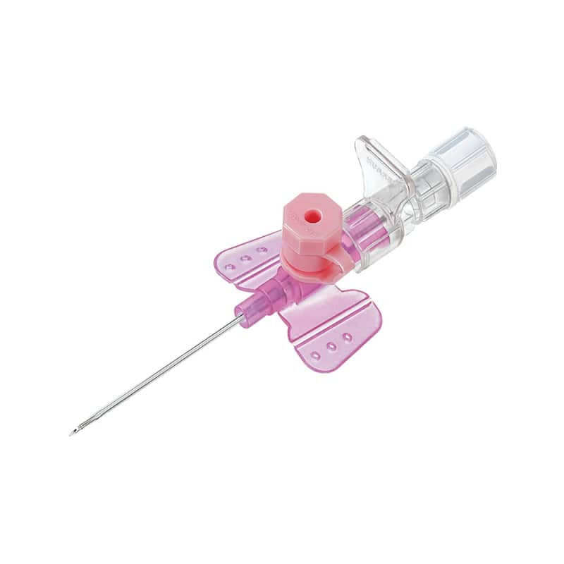IV catheter Introcan W (PUR) 1.1MM roze 20G. 25MM per 50ST - afbeelding 0