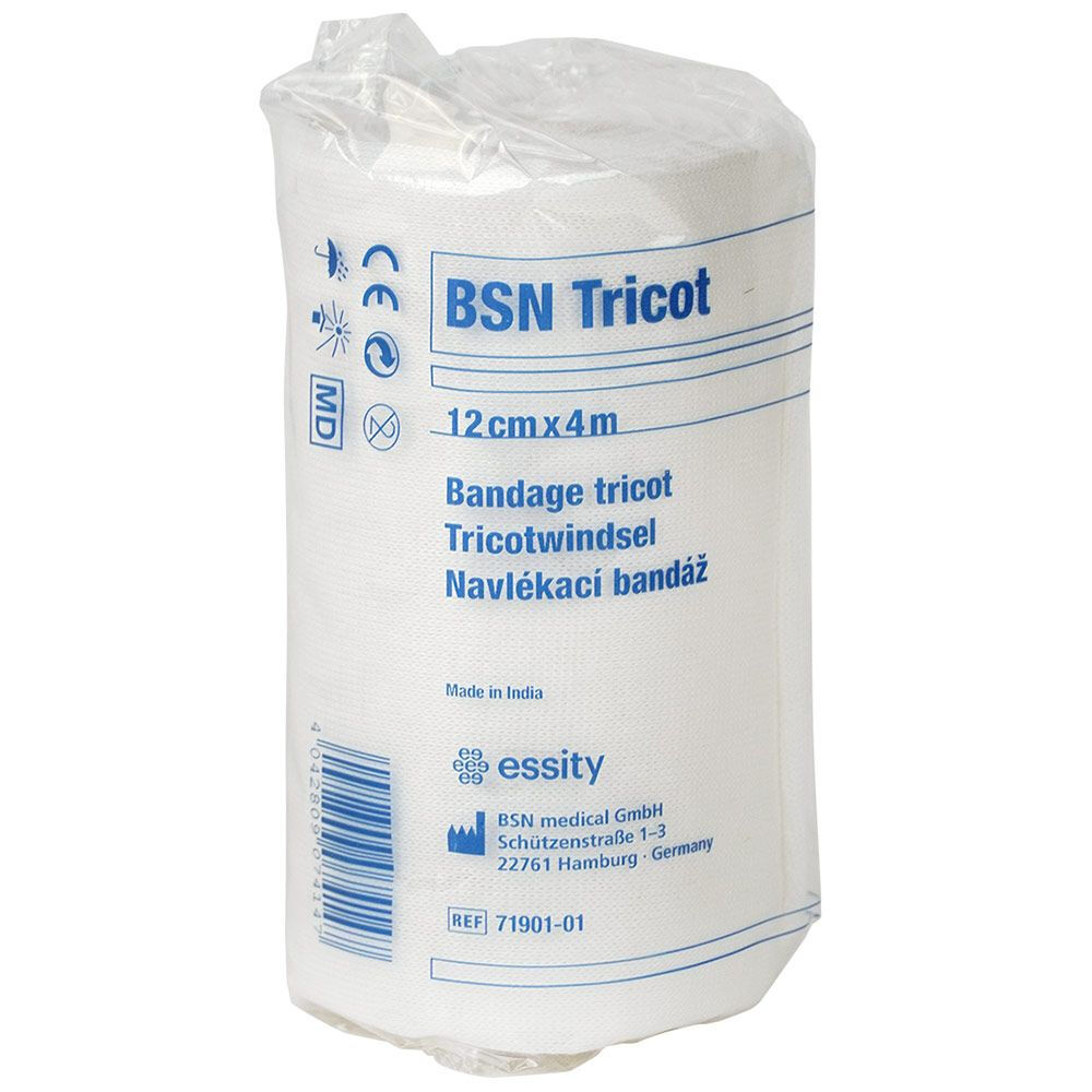 Tricot bandage rol 4m x 12 cm per per stuk