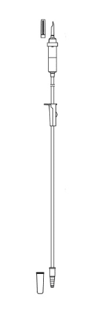 Codan Urologisch Spoelsysteem 180cm 10st - afbeelding 0