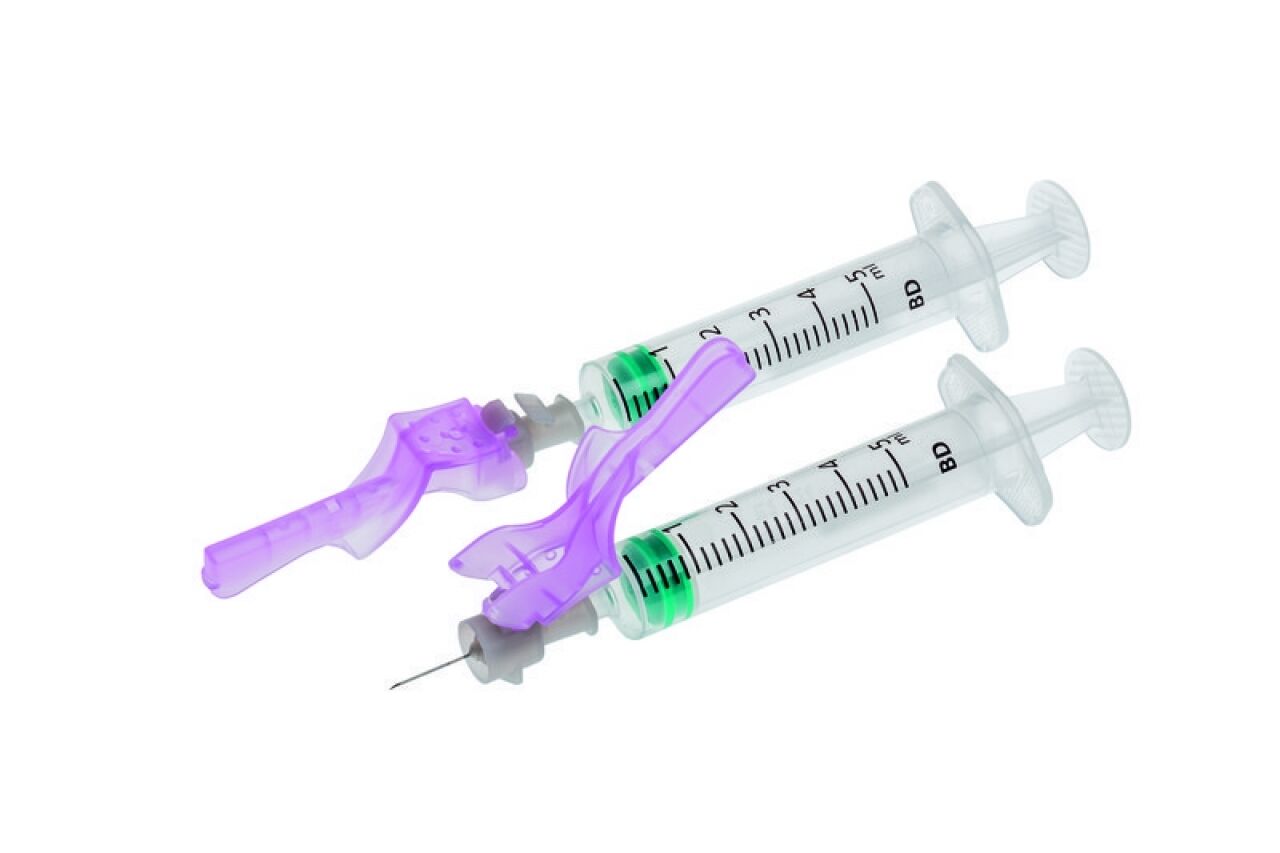 Injectienaald BD Eclipse 18G 1,2x40 roze per 100st.