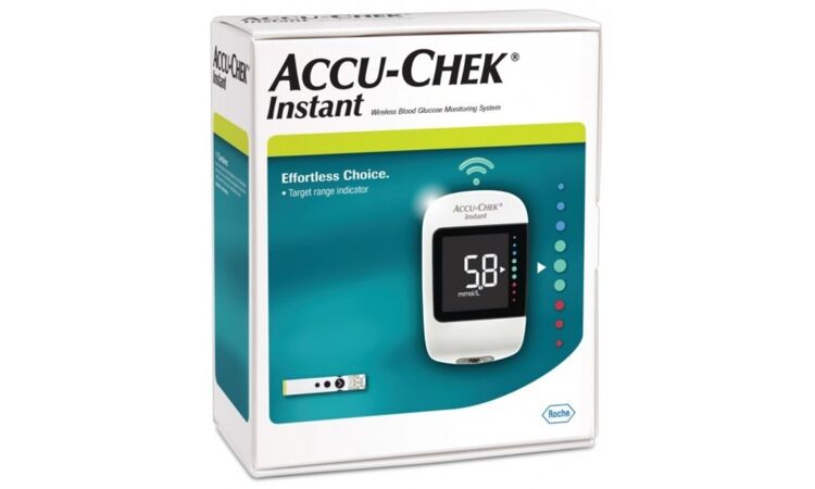Accu-Chek Instant bloedglucosemeter van Roche