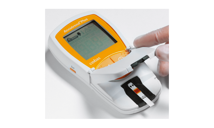 Accutrend plus glucosemeter