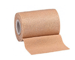 Essity Acrylastic 10cm x 4.5m kleefzwachtel 100% katoen compressiezwachtel per 5st