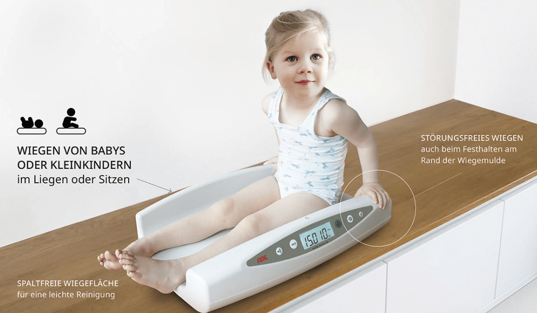 Medische babyweegschaal klasse III ADE M118000 - afbeelding 3