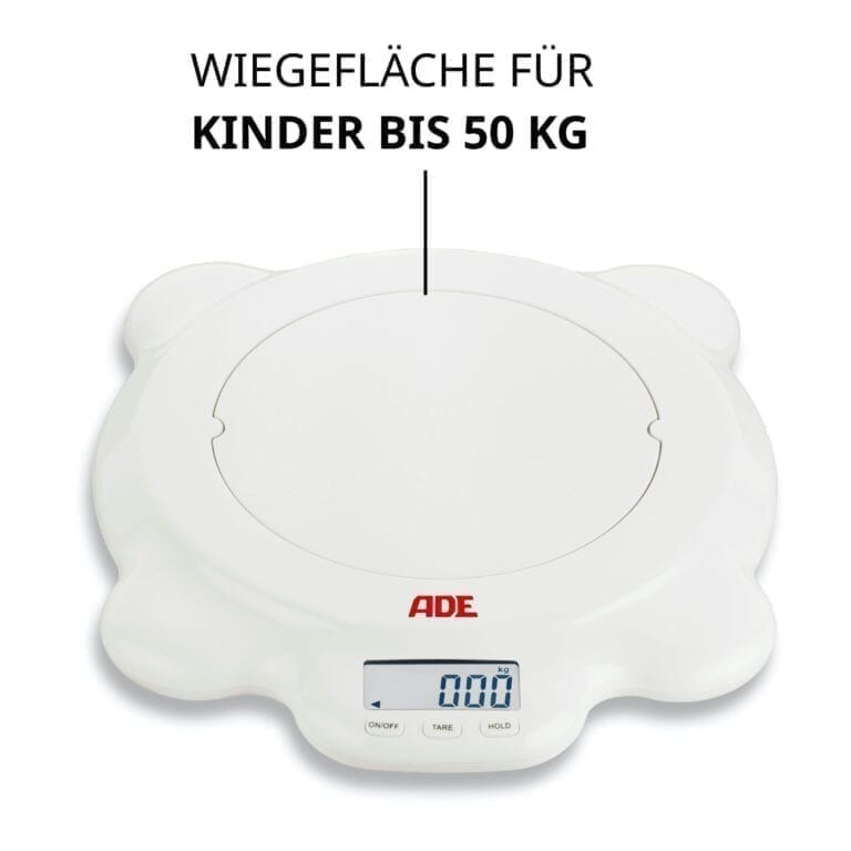 Baby- en peuterweegschaal | ADE M112800 instelling
