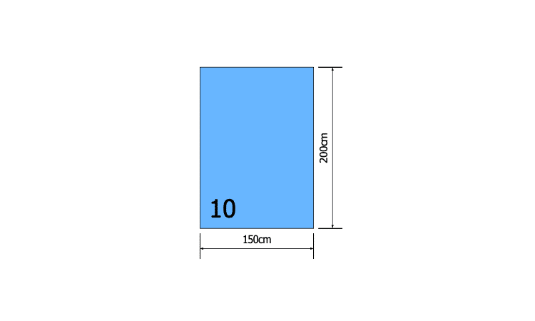 Euroguard 2-laags afdeklaken niet zelfklevend 150x200cm per 40st. - afbeelding 10590