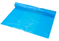 Afvalzak vuilniszakken blauw LDPE 42my 50x65cm per 20x25st.