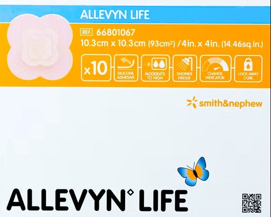 ALLEVYN LIFE 10.3x10.3cm per 10ST