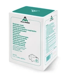 Allmed FFP2 mondmasker ademhalingsmasker per 50ST. - afbeelding 0