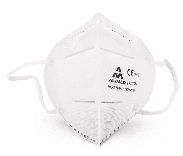 Allmed FFP2 mondmasker ademhalingsmasker per 50ST.