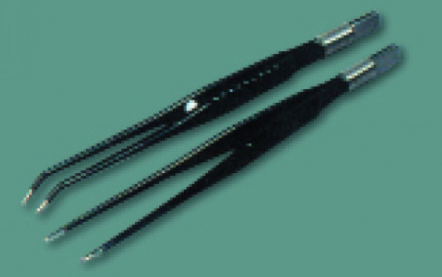 Alsatom Pincet Bipolaire Coagulatie Gebogen 2mm Tip