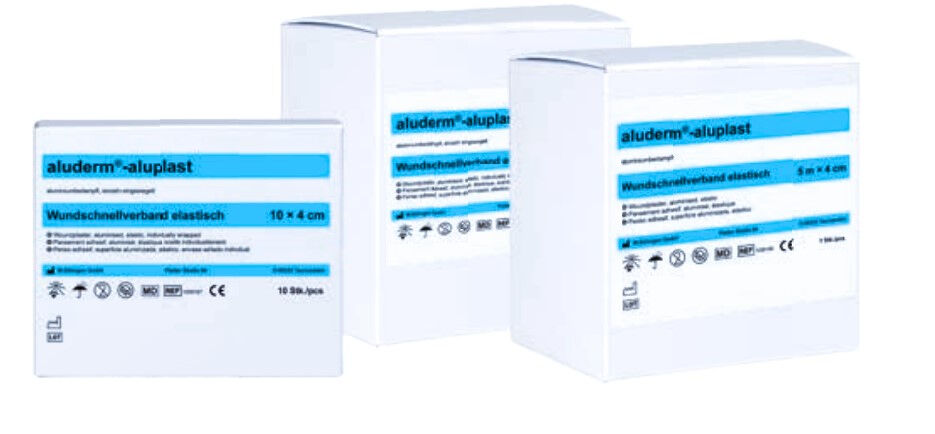 Aluderm Brandwonddeken steriel