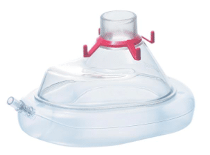 Ambu disposable beademingsmasker met ventiel - afbeelding 1