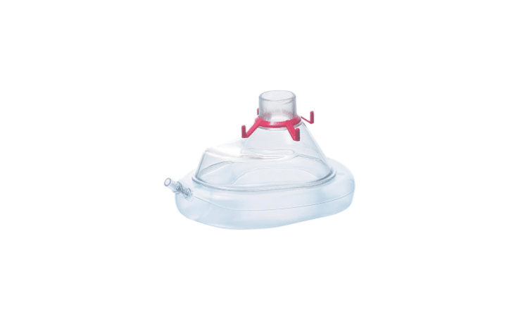 Ambu disposable beademingsmasker met ventiel - afbeelding 1