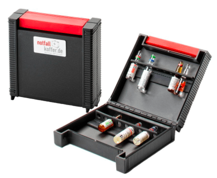 Ampullarium 18 ampullen kunststof medi-box notfallkoffer