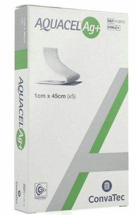AQUACEL Ag+ Ribbon tamponadeverband met zilver