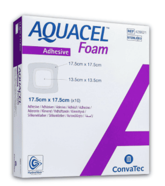 AQUACEL Foam zelfklevend siliconen foamverband