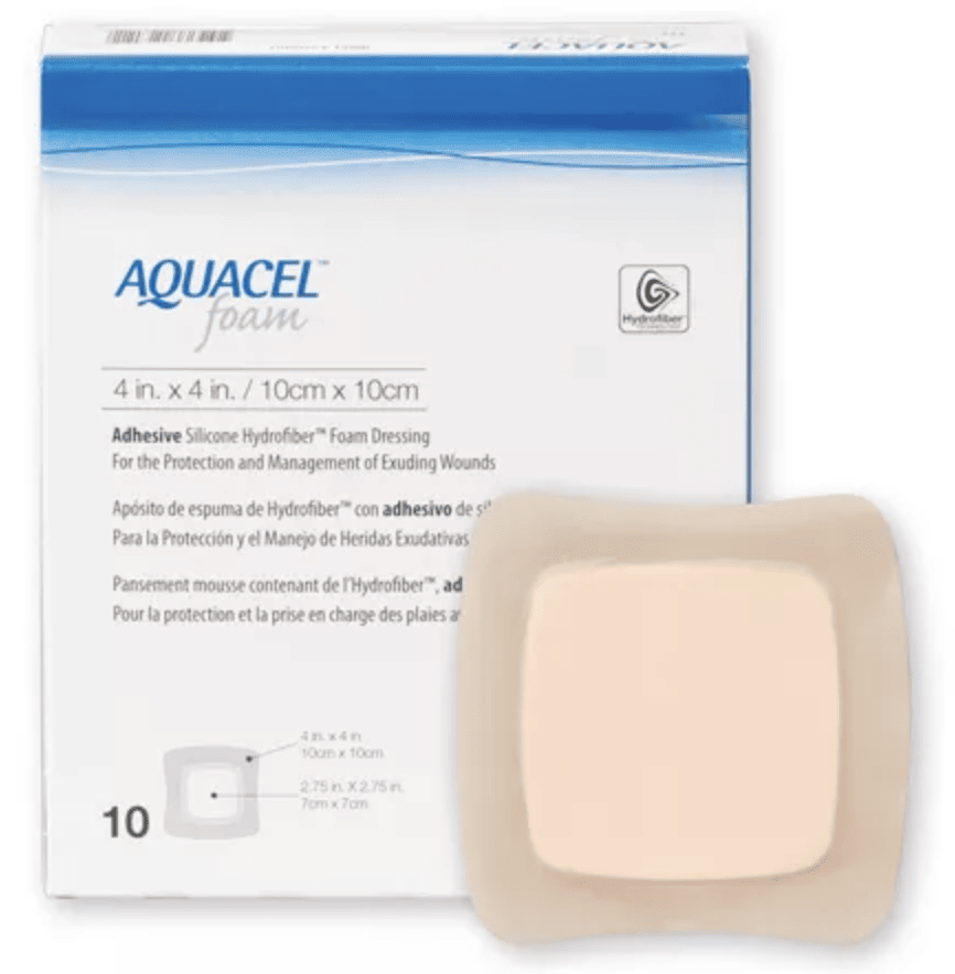 Aquacel foam zelfklevend verband