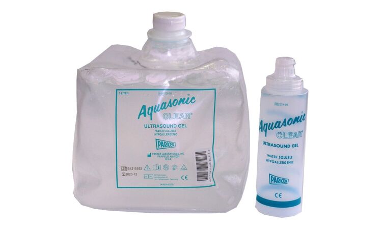 Aquasonic Ultra Clear geleidende gel 5 liter Klinimed