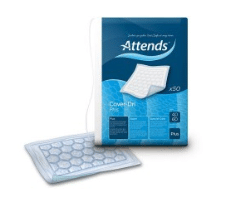 Attends cover dri plus onderleggers 60x40cm per 50st.