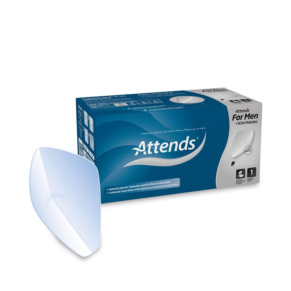 Attends for men inleggers shield 4 per 14st.