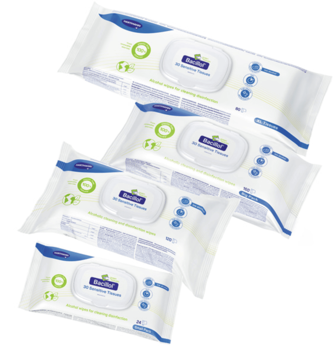 Bacillol 30 Sensitive desinfectie- en reinigingsdoekjes per 120ST - afbeelding 0