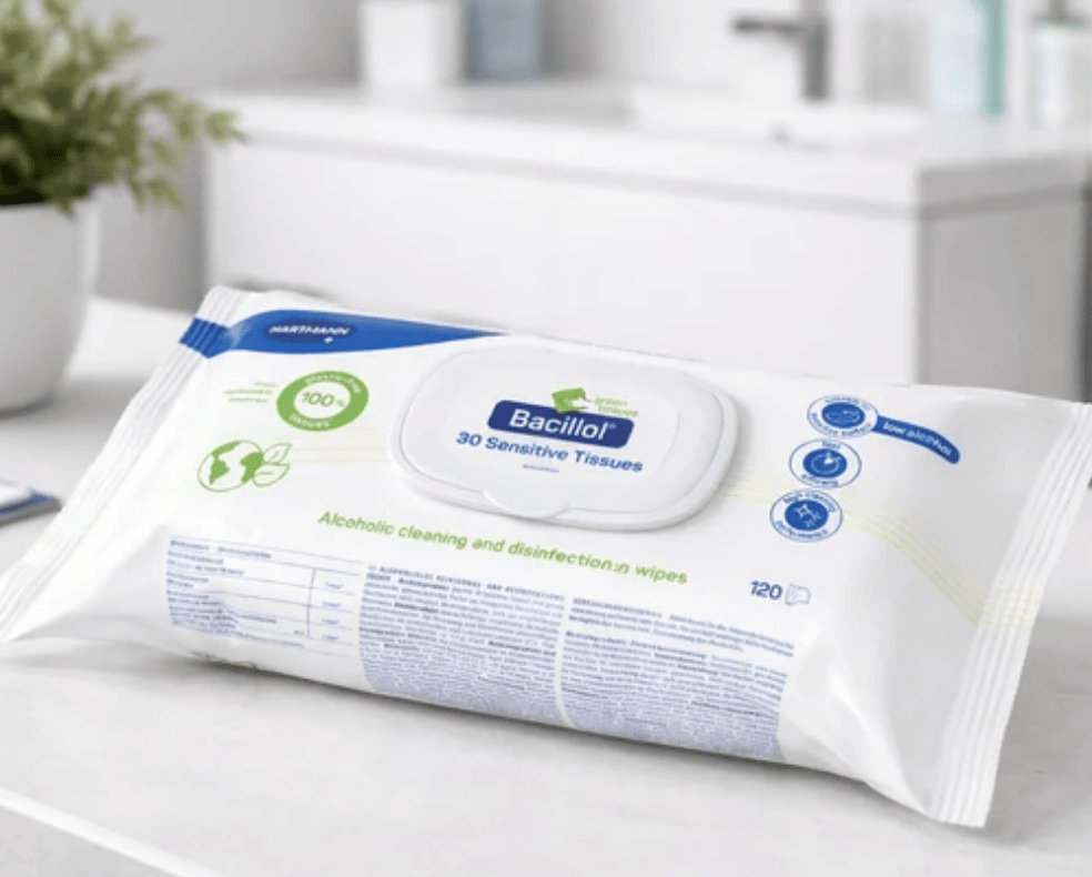 Bacillol 30 Sensitive desinfectie- en reinigingsdoekjes per 120ST