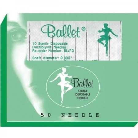 Ballet naalden RVS K3 per 50st.