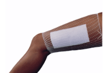 Bandafix elastisch netverband kant en klaar helanca nr. 15-4 knie per 10st. - afbeelding 0