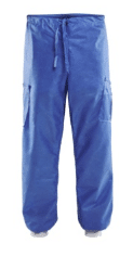 Barrier clean air suit omlooppak broek blauw S per 26st - afbeelding 0