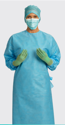 Molnlycke barrier operatiejas standaard primary L 127cm lengte x150cm breedte per 36st