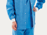 Barrier warm-up jacket lange mouwen M blauw per 30st