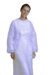 Beschermjas Barrier blauw XL, 10st. 