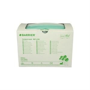 Barrier mondmasker blauw extra comfort met antiwasem per 60st.