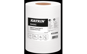 Katrin Basic handdoekrol S 100mx 17,8cm 1 laags per 12 rollen